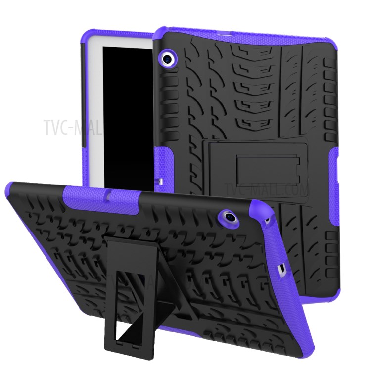 Case Huawei MediaPad T3 10 / Pre-order * เคส Kickstand Hard PC + ยืดหยุ่น TPU = การป้องกันแบบสองชั้น *