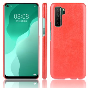 Case Huawei Nova 7 SE / Pre-order * เคสผิวลิ้นจี่หนัง PU เคลือบผิว PC *