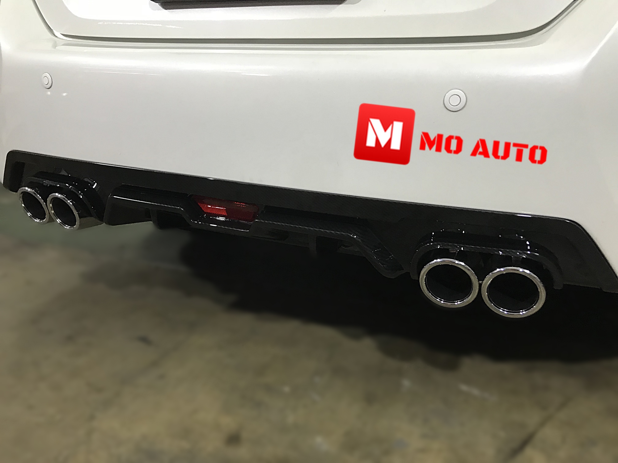 Diffuser ทรง Sport พร้อมปลายท่อหลอก CIVIC FC 2016-2021