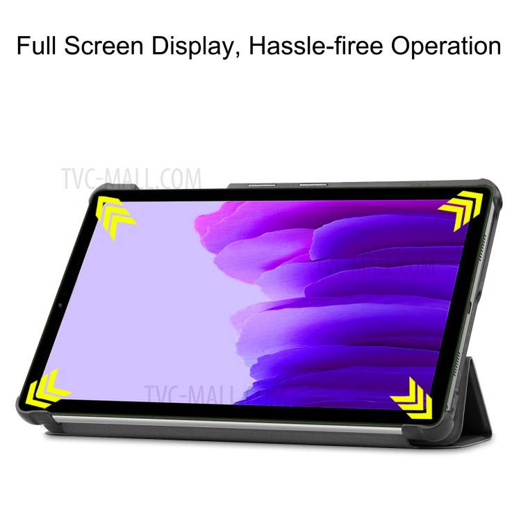 Case Samsung Galaxy Tab A7 Lite # Pre-Order * เคสหนัง PU + เคส PC ด้านใน, โครงสร้างที่ทนทาน กันกระแทก 4 มุม *