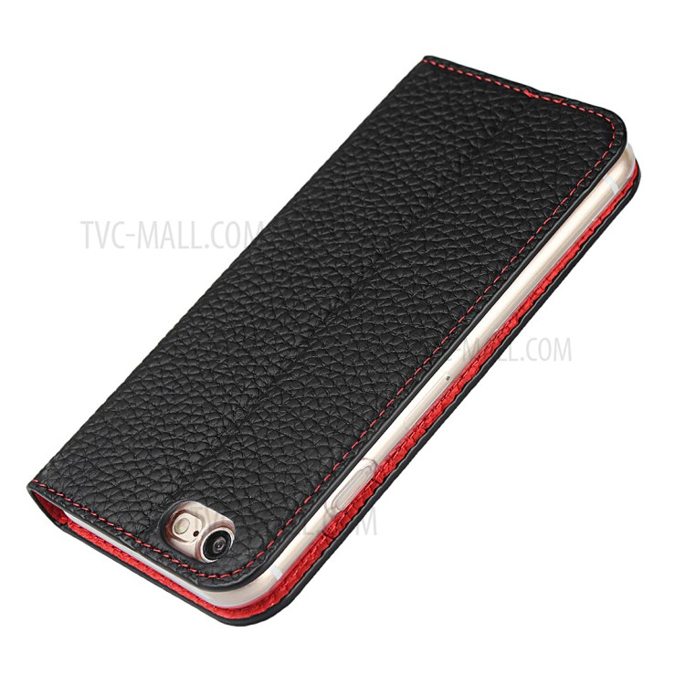 Case iPhone SE (2020) / Pre-Order * เคสหนังแท้เนื้อลิ้นจี่ ืสไตล์กระเป๋า: 3 ช่องเสียบการ์ด + กระเป๋าเงินสด 1 ช่อง *