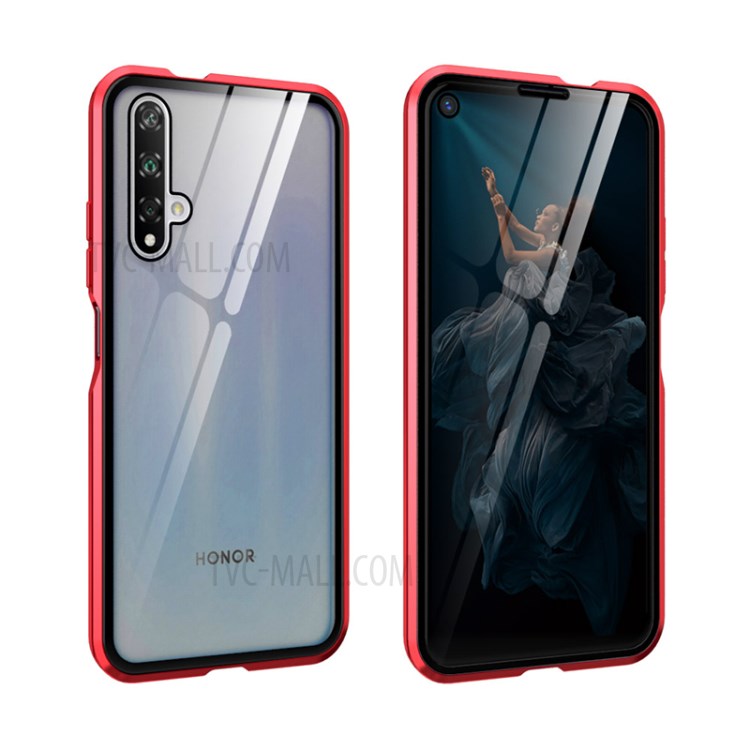 Case Huawei Nova 5T / Pre-order * Fully 360 องศา ความแข็งที่แข็งแกร่งกระจก + กรอบโลหะแม่เหล็ก *