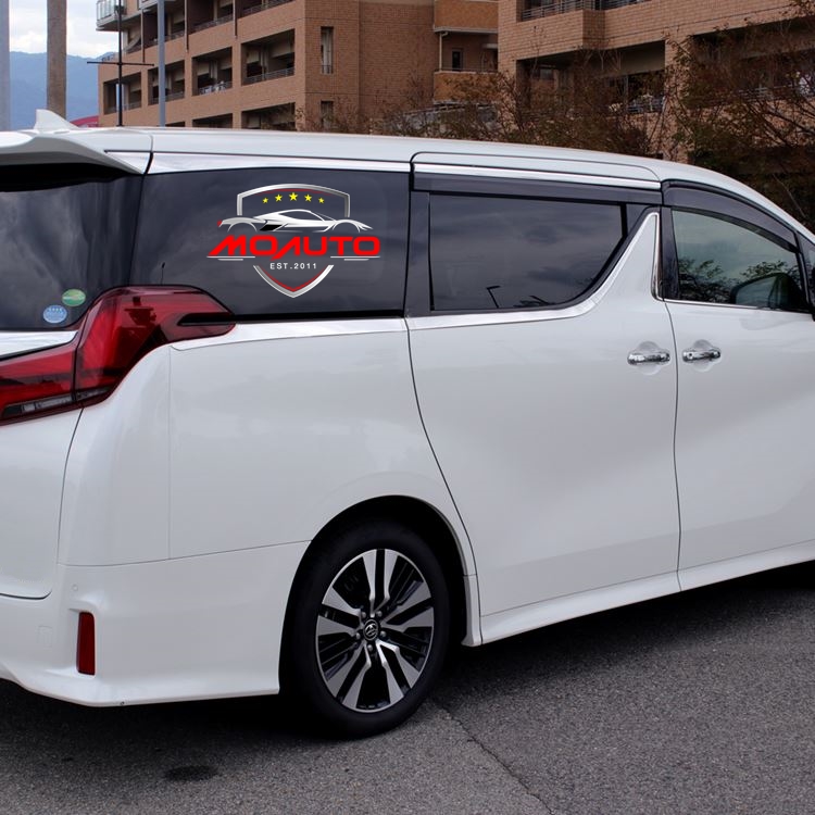 ขอบหน้าต่างชายประตูหลังสแตนเลท ALPHARD / VELLFIRE 30 MC