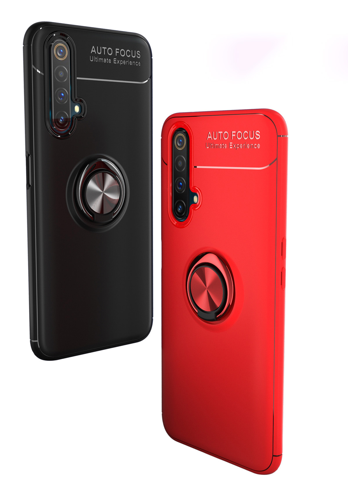 Case Realme X50 Pro 5G / Pre-Order * เคส TPU ครอบคลุม+แหวนนิ้ว ที่ใส่แหวนในตัวช่วยให้ใช้งานง่ายด้วยมือเดียว *