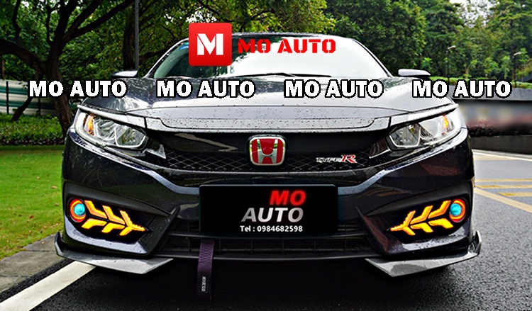 ไฟ Daylight CIVIC FC ทรง AUDI Style