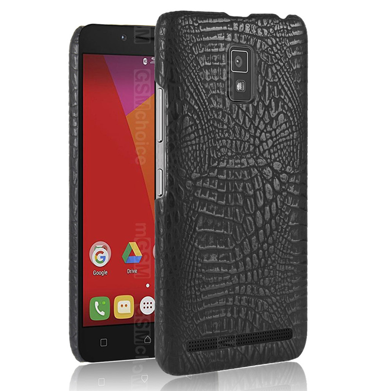 Case Lenovo A6600 / Pre-order * เคสหนัง PUเคลือบลายจระเข้ *