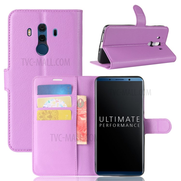 Case Huawei Mate 10 Pro / Pre-order * เคสผิวลิ้นจี่เคสหนัง ช่องใส่การ์ด 3 ช่อง *