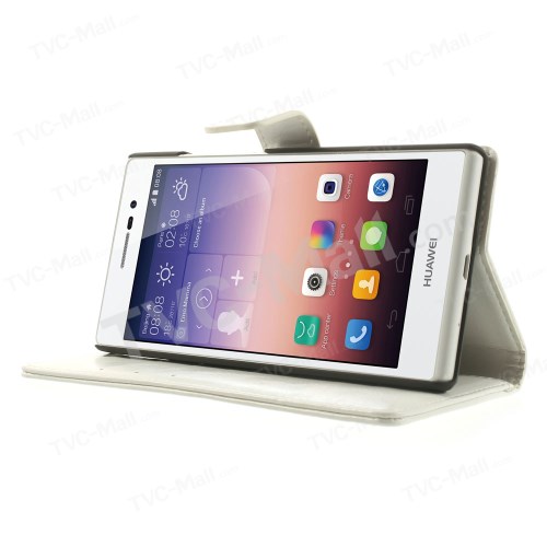 Case Huawei P7 / Pre-order * เคสผิวหนังม้า PU หนัง + PC *