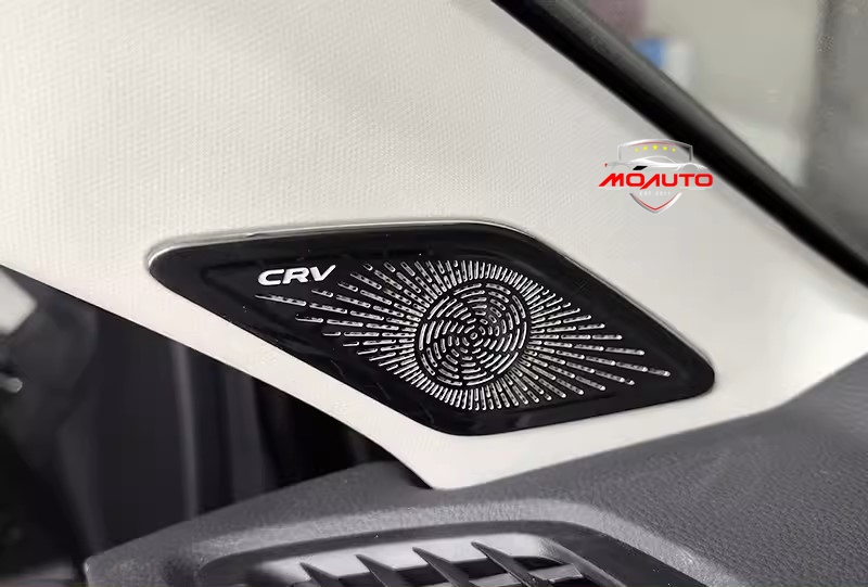 ครอบสแตนเลทดำเงาภายใน CR-V G6