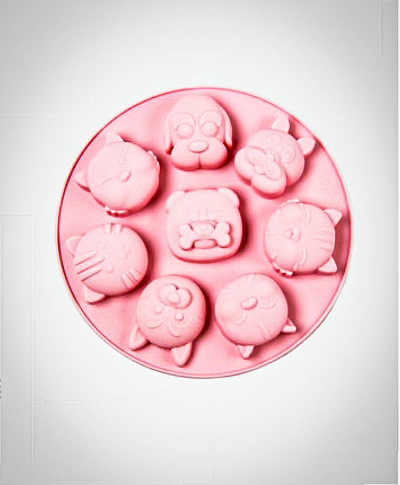 แม่พิมพ์ซิลิโคน สุนัขคละลาย 8ช่อง 30-40g 007522