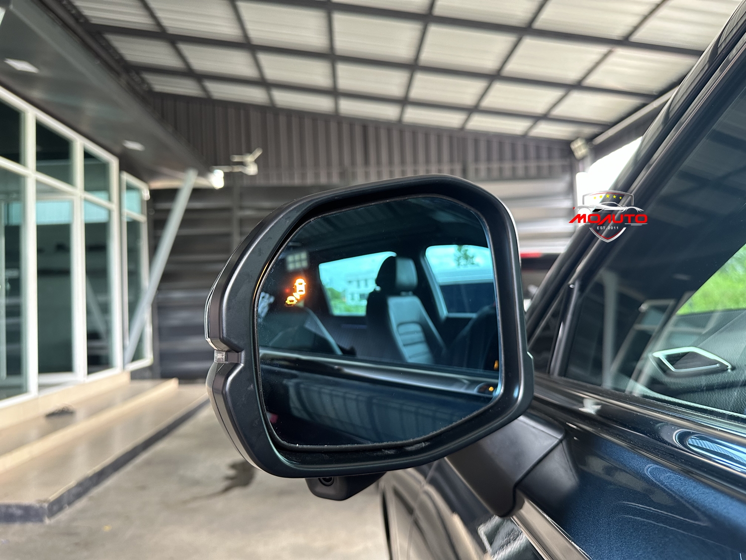 ชุดกระจกช่วยเตือนมุมอับสายตา V2 ( BSD ) CR-V G6