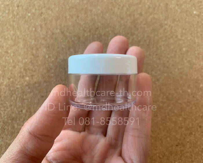 กระปุกครีม กระปุกพลาสติก 15กรัม (10ชิ้น/ชิ้นละ4บาท)