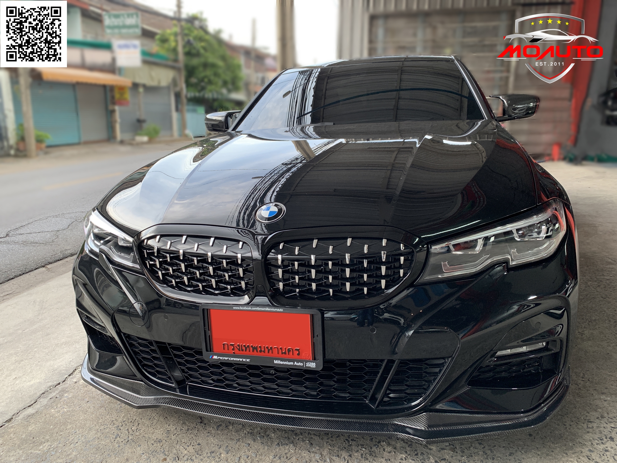 ฝากระจกมองข้างคาร์บอนแท้ ทรง M5 BMW G20