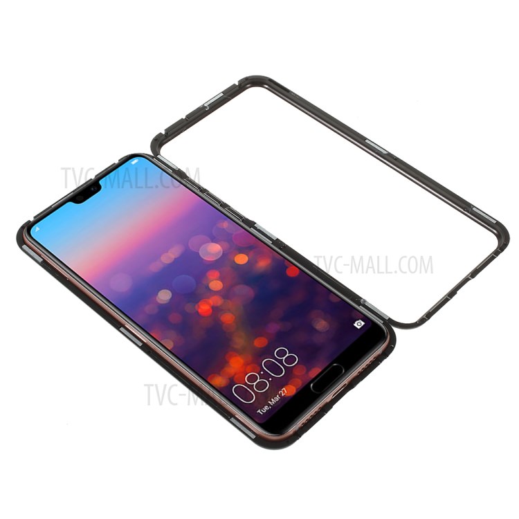 Case Huawei P20 / Pre-order * LUPHIE กรอบโลหะแม่เหล็กถอดออกได้ + กระจกนิรภัย *