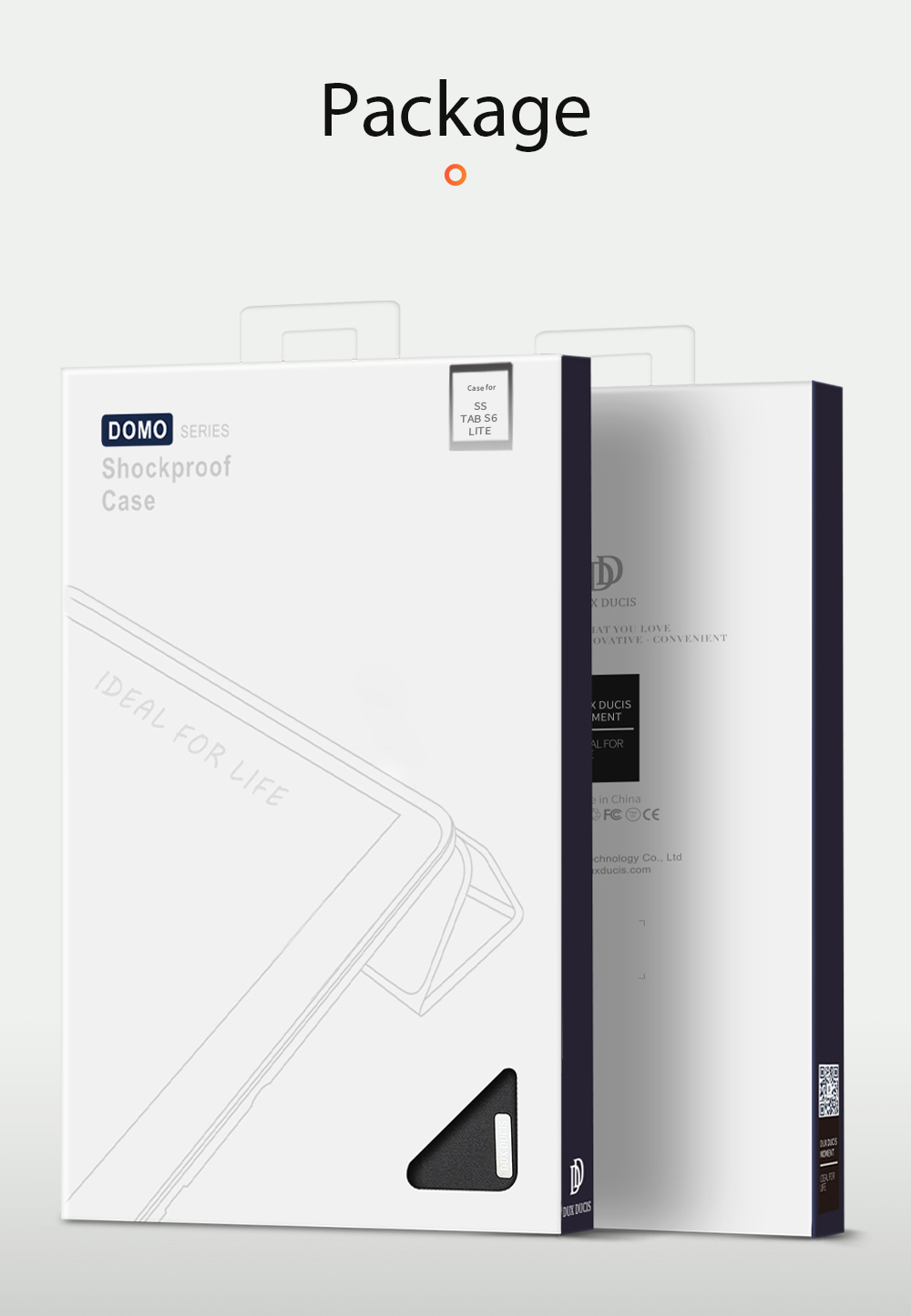 Case Samsung Galaxy Tab S6 Lite / Pre-Order * DUX DUCIS Domo ซีรีส์เคสหนังสมาร์ทยืน3 - พับพร้อมที่วางปากกา *