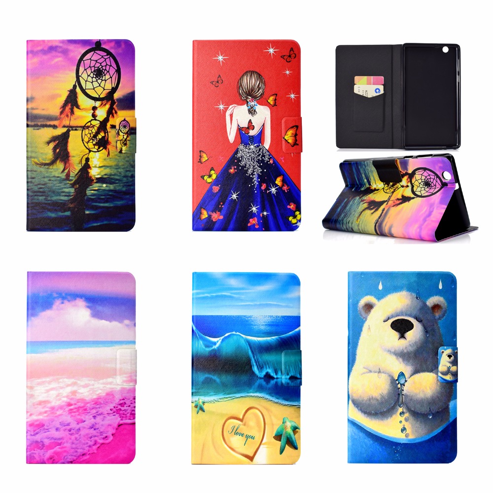 Case Huawei MediaPad T3 7' 3G / Pre-order * รูปแบบการพิมพ์ PU Case หนังพร้อมช่องเสียบการ์ด *