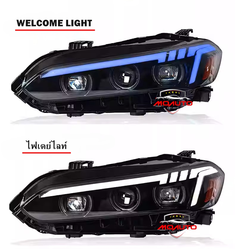 ไฟหน้าโปรเจคเตอร์ FULL LED M3 CIVIC FE