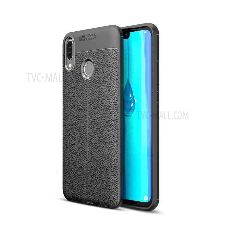 Case Huawei Y9 2019 / Pre-orde * เคสผิวลิ้นจี่ TPU แบบป้องกันที่ดีกว่า *