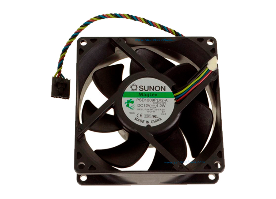 พัดลมเคส Dell Precision T1650 แท้ ราคา พิเศษ Case Fan Dell Precision T1650 ตรงรุ่น รับประกันศูนย์ Dell Thailand