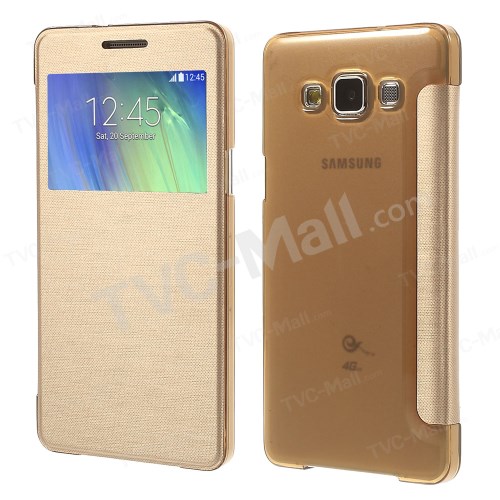 Case Samsung Galaxy A5 / Pre-order * 1 ช่องหน้าต่าง เคสโปร่งแสงปกหลัง *