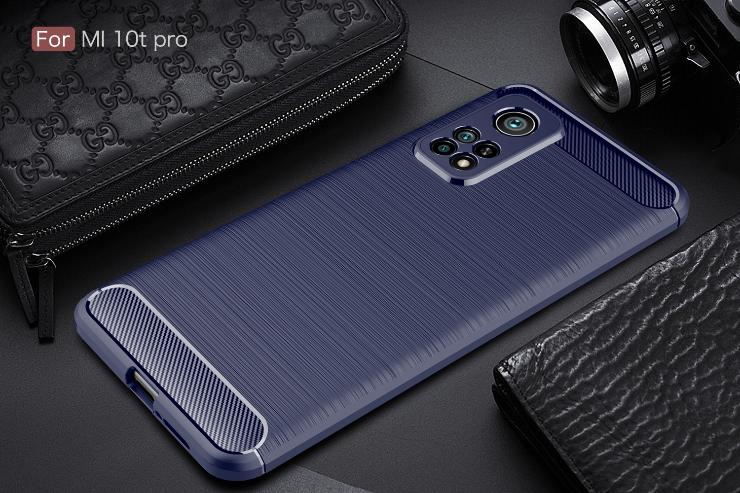 Case Xiaomi Mi 10T Pro 5G / Pre-order * เคสหลัง TPU คาร์บอนไฟเบอร์ *