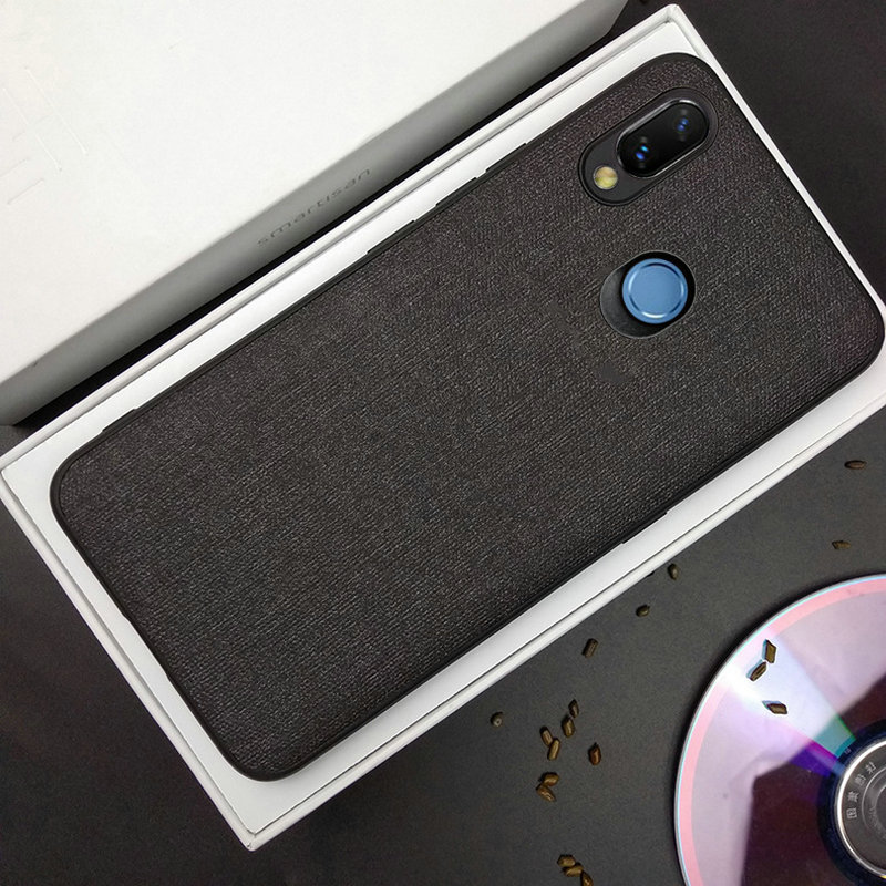 Case Huawei Nova 3 / Pre-Order * เคสผ้า Canvas PC + เคส TPU ยืดหยุ่น ป้องกันการกระแทก *