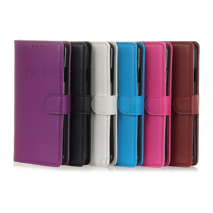 Case Huawei Y5 2019 / Pre-Order * กระเป๋าสตางค์ผิวหนังลิ้นจี่ แยกกระเป๋าเงินเพื่อเก็บบัตรเครดิตและเงินสด *