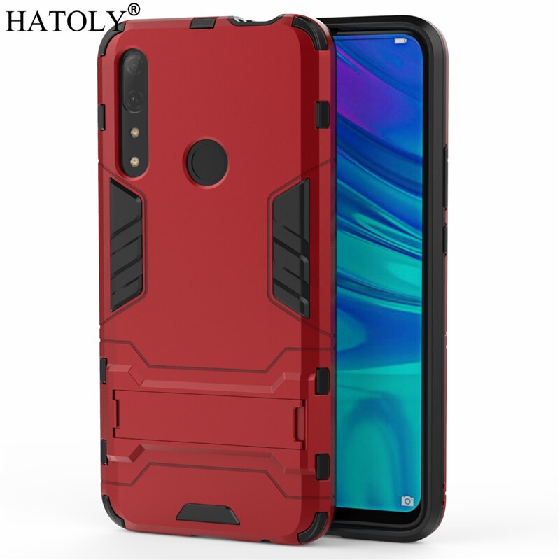 Case Huawei Y7p / Pre-Order *เคสแข็ง PC + TPU เลเยอร์คู่คุ้มครอง + ขาตั้ง *