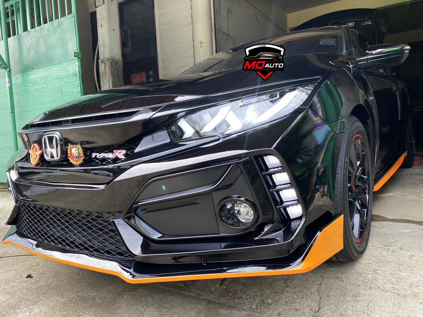 ชุดแต่ง TYPE-R สำหรับ CIVIC FC 2016-2021 (แบบเปลี่ยนกันชน)