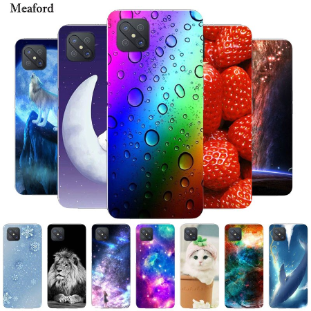 Case OPPO Reno 4 Z 5G / Pre-Order * เคส Fundas ซิลิโคน TPU Soft โทรศัพท์ปกการ์ตูน *