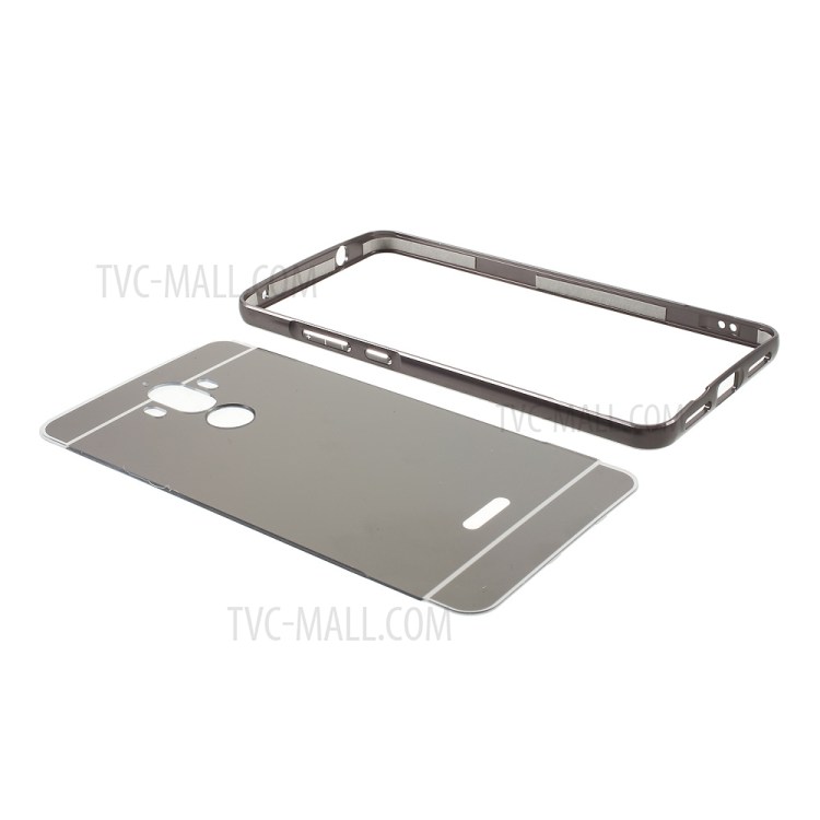 Case Huawei Mate 9 / Pre-order * 2 in 1 กรอบกันชนโลหะ แผ่นหลังที่มีพื้นผิวเหมือนกระจก *