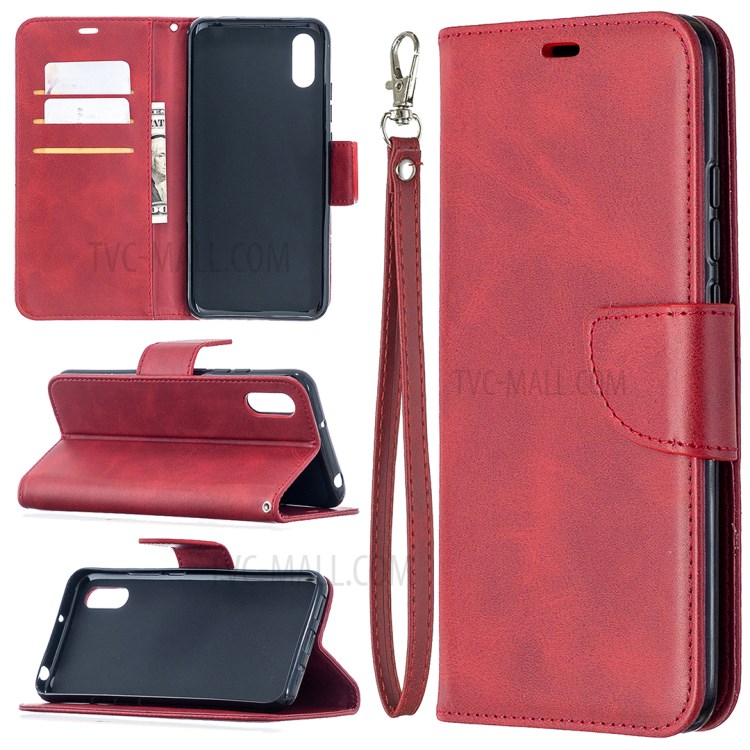 Case Xiaomi Redmi 9A / Pre-order * เคสกระเป๋าสตางค์สีทึบพร้อม Wallet Leather Cover *