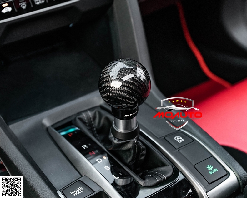 หัวเกียร์ทรงกลมคาร์บอนแท้ CIVIC FC / FK