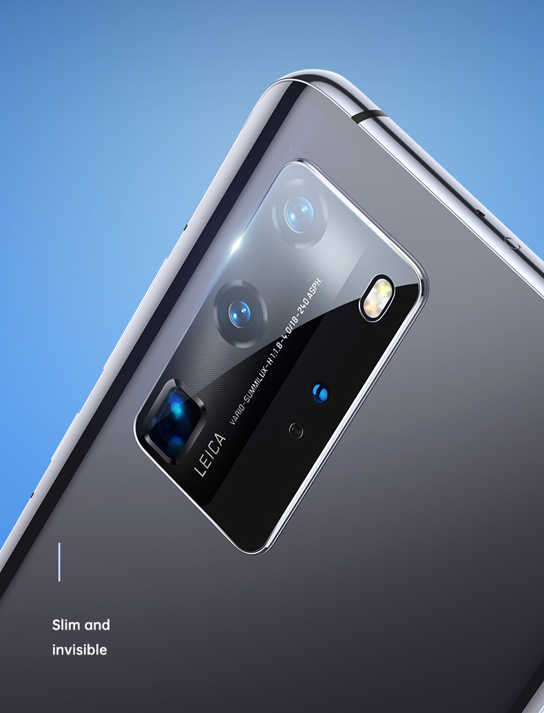 กระจกกันรอย Huawei P40 Pro / Pre-order * BENKS 2ชิ้น 0.15 มิลลิเมตรกระจกปกป้องกล้องเลนส์แก้วอ่อนฟิล์ม *