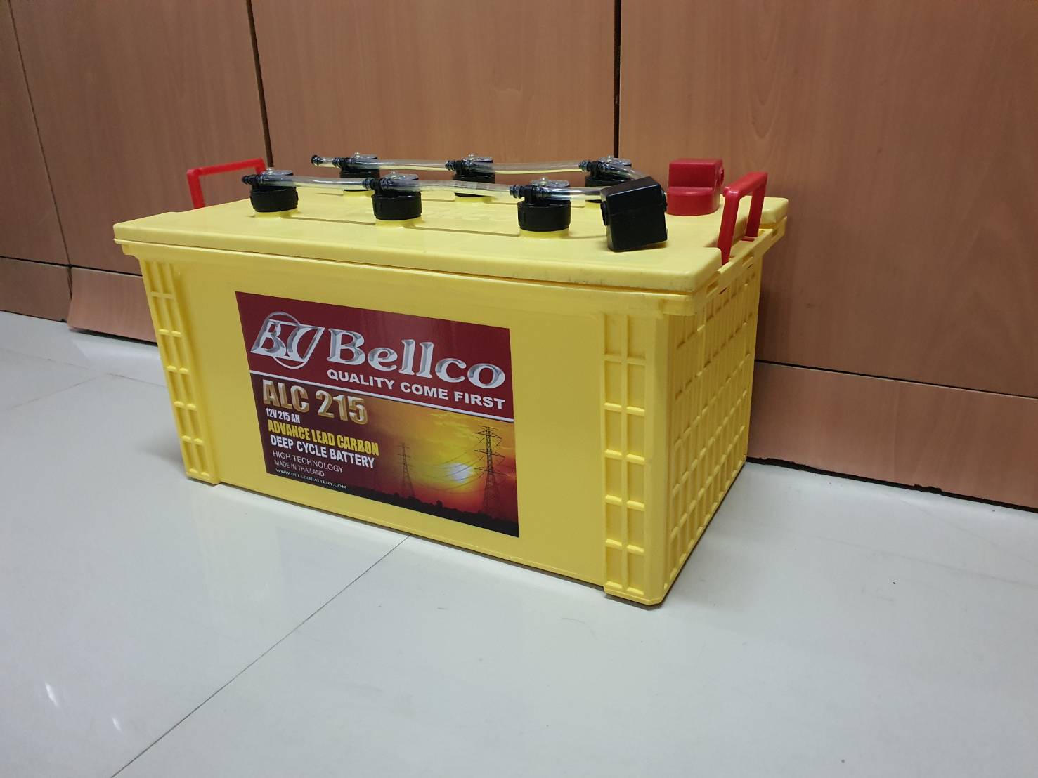 แบตเตอรี่ Deep Cycle เบลโก้ชนิด Advance Lead Carbon (Bellco ALC 215Ah)