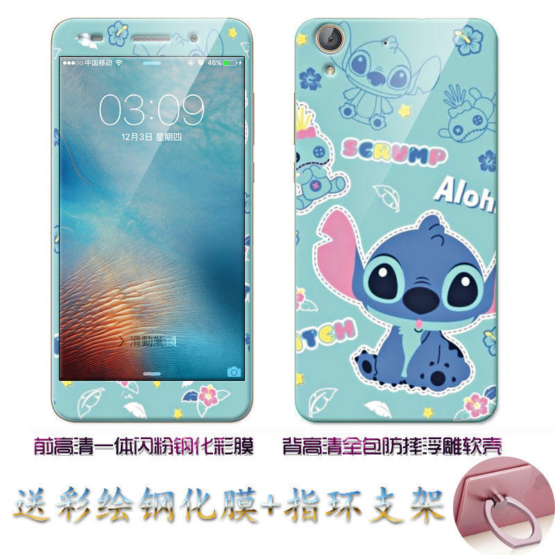 Case Huawei Y6ii / Pre-orde * เคส TPU ลายการ์ตูนน่ารักๆ + กระจกนิรภัย *