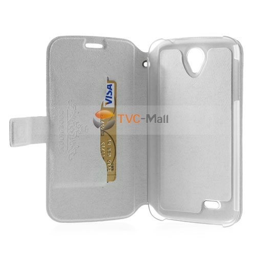 Case Lenovo Android A850 / Pre-order *Doormoon หนังแท้ที่มีเยื่อบุที่อ่อนนุ่มวัสดุ + พลาสติก*