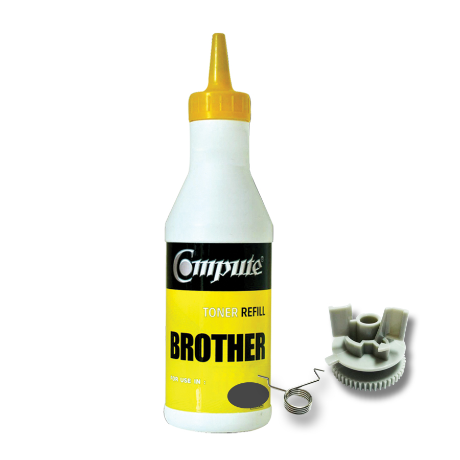 ผงหมึก+เฟือง BROTHER TN351/TN359 คอมพิวท์ Refill Toner (Black)