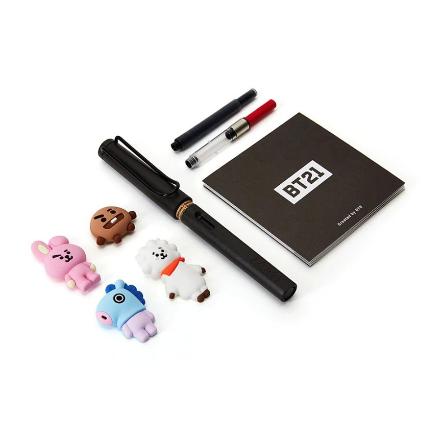 LAMY X BT21 EDITION SET 2 - COOKY, RJ, SHOOKY, MANG