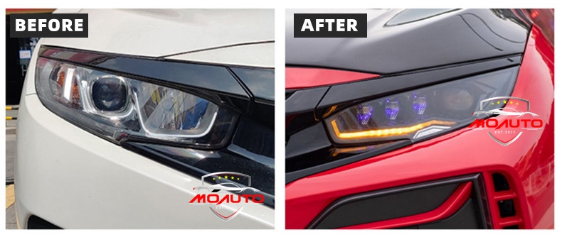 โคมไฟหน้า M Step V2 CIVIC FC / FK 2016-2021