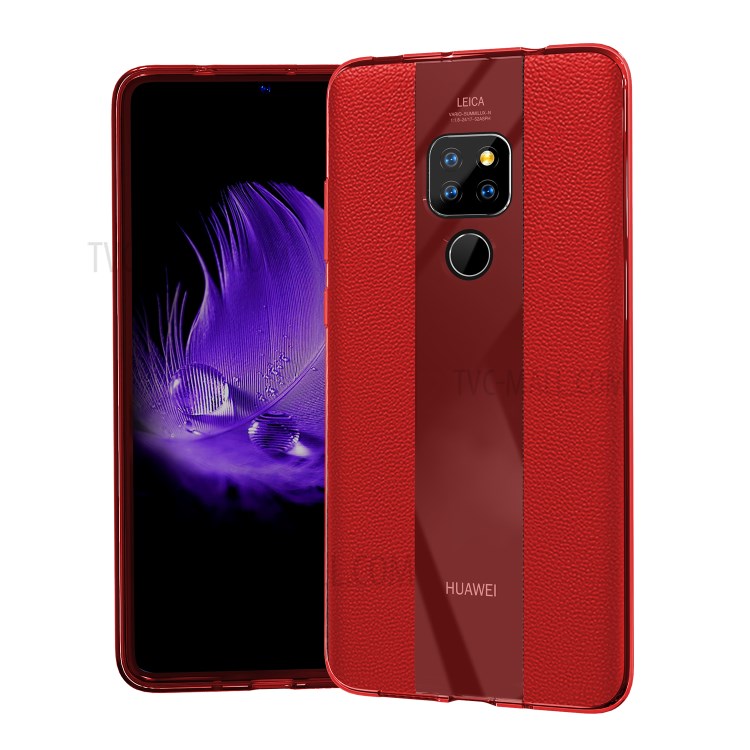 Case Huawei Mate 20 X / Pre-order * เคสหนังวัวแท้เคลือบ TPU ออกแบบกำมะหยี่ภายในเพื่อป้องกันแรงเสียดทาน *