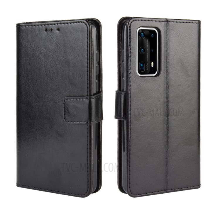 Case Huawei P40 Pro+ / Pre-order * เคสหนังกระเป๋าสตางค์หนังม้า การออกแบบกระเป๋าสตางค์เหมาะกับบัตรและเงินสด *