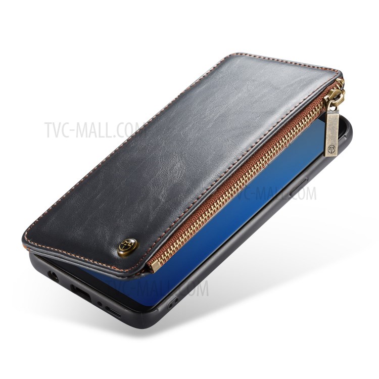 Case Samsung Galaxy S9 Plus / Pre-Order * CASEME 011 ซีรีส์ถอดซิปกระเป๋าสตางค์หนังแบบ 2-in-1 ธุรกิจ *