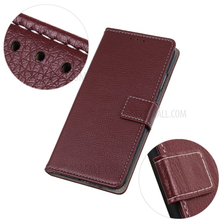 Case Huawei Y9 Prime 2019 / Pre-Order * เคสผิวลิ้นจี่หนัง แยกช่องสำหรับเก็บบัตรเครดิต ID และเงินสด *