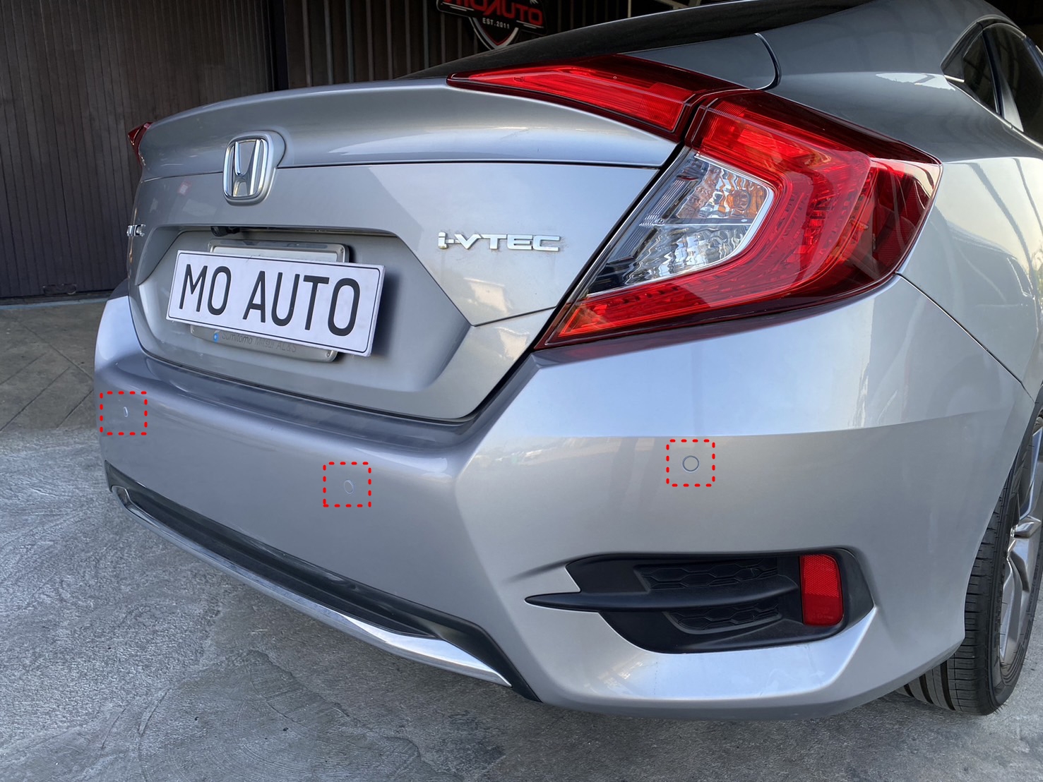 ชุดเซ็นเซอร์ หน้า-หลัง อัลตร้าโซนิค รอบคันสำหรับ CIVIC FC / FK