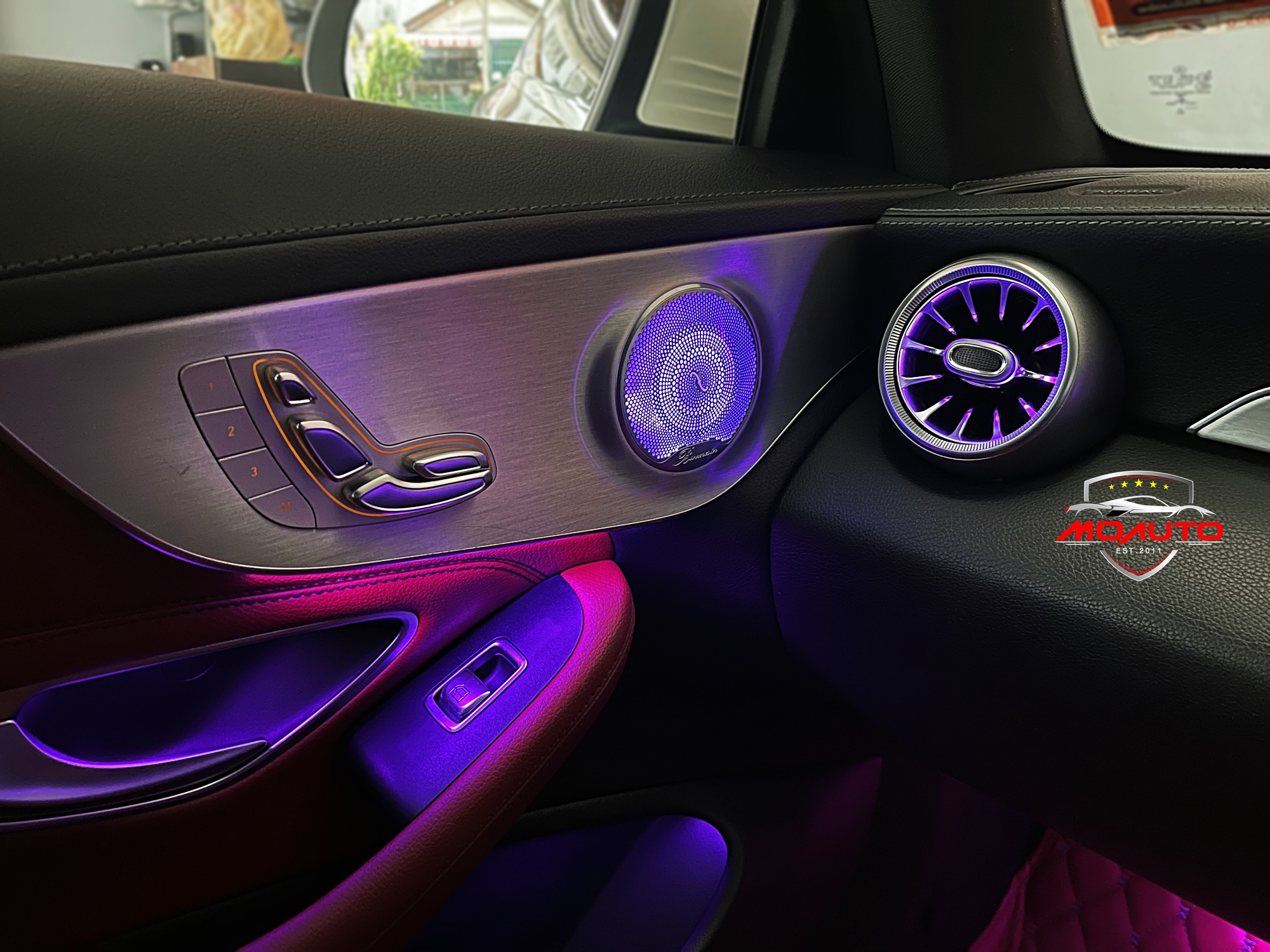 ฝาครอบลำโพงแผงข้างประตู AMBIENT LIGHT - C200 C250 W205