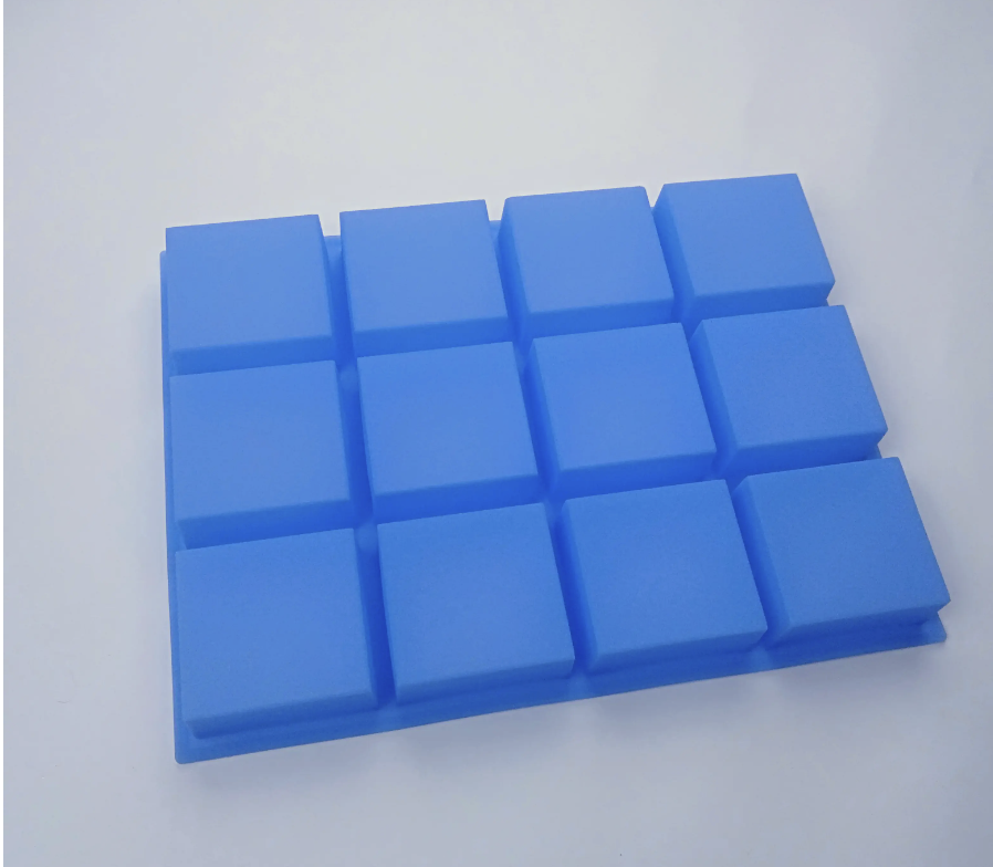 แม่พิมพ์ซิลิโคนสี่เหลี่ยมจัตุรัส 140g 7*7*3cm