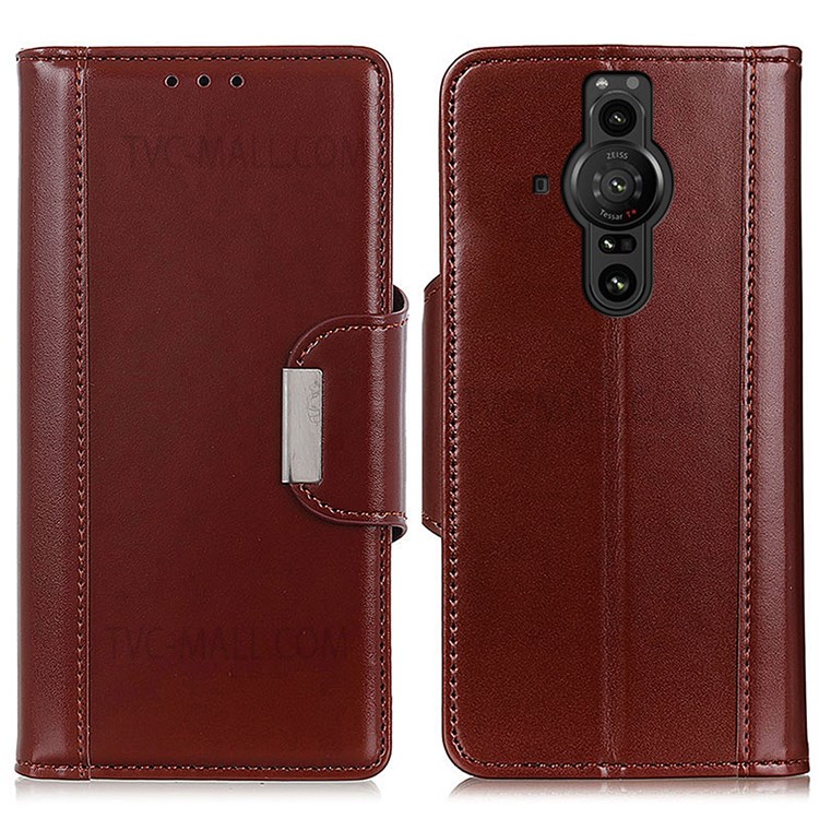 Case Sony Xperia Pro-I # Pre-Order * ผลิตจากหนัง PU และวัสดุ TPU ช่วยปกป้องโทรศัพท์ของคุณจากรอยขีดข่วน *