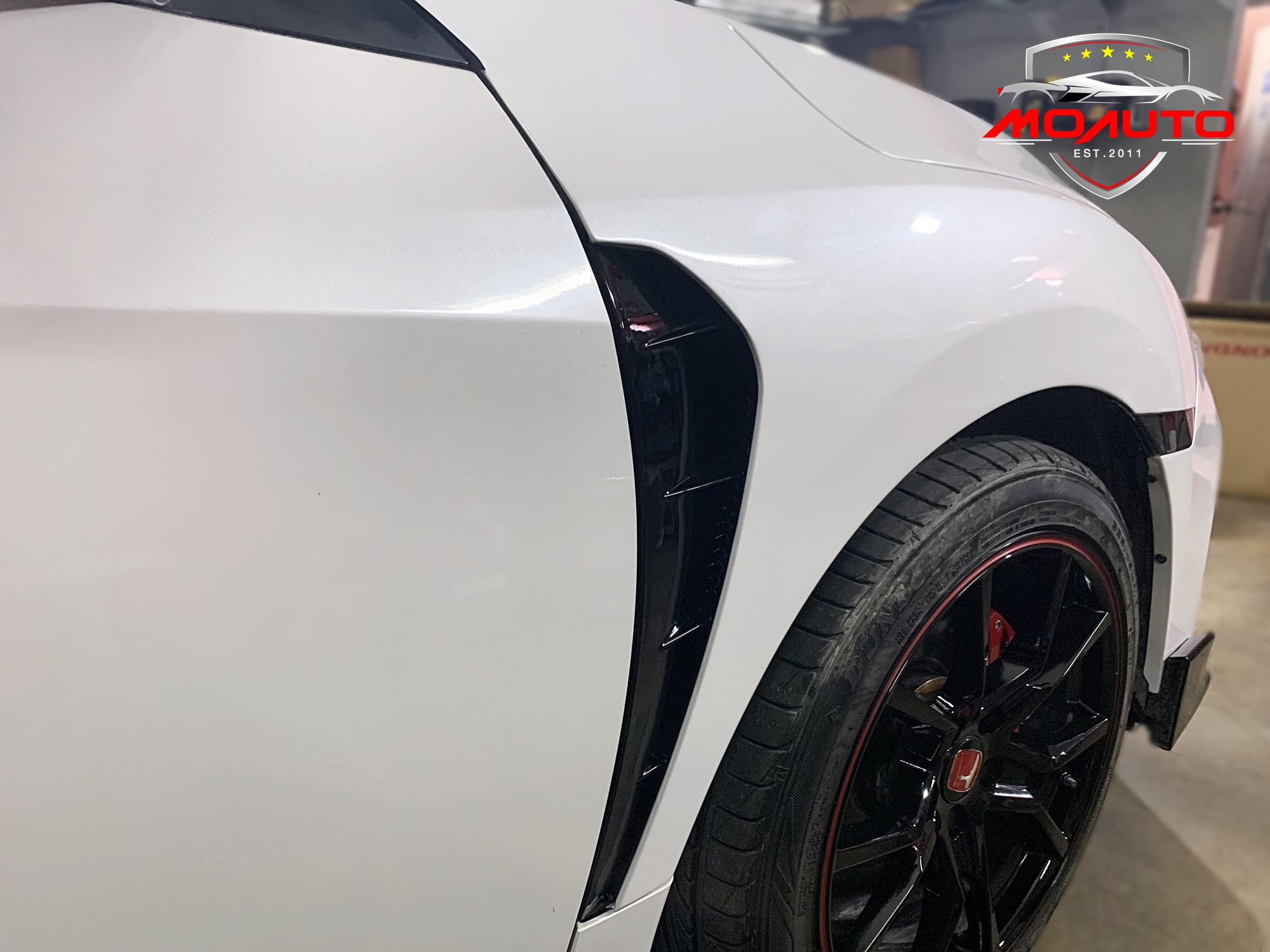 แก้มข้างทรง Type-R งานดิบ CIVIC FC / FK / MC 2016-2021