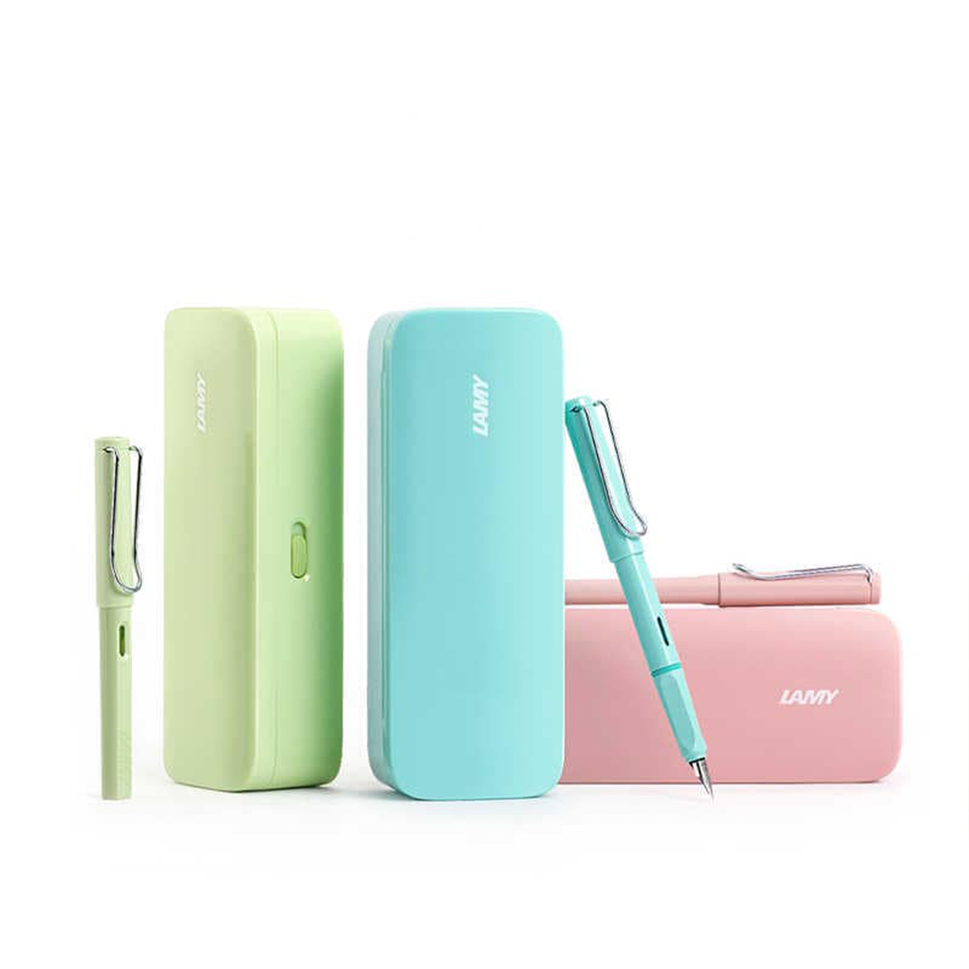 Gift set LAMY safari Pastel Mint 2019 plastic box